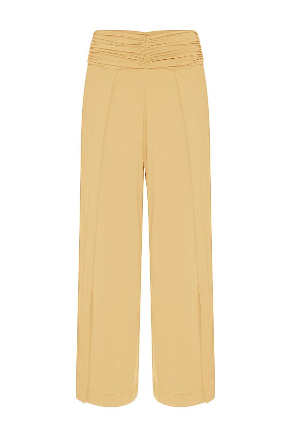 Calça Envelopada Areia