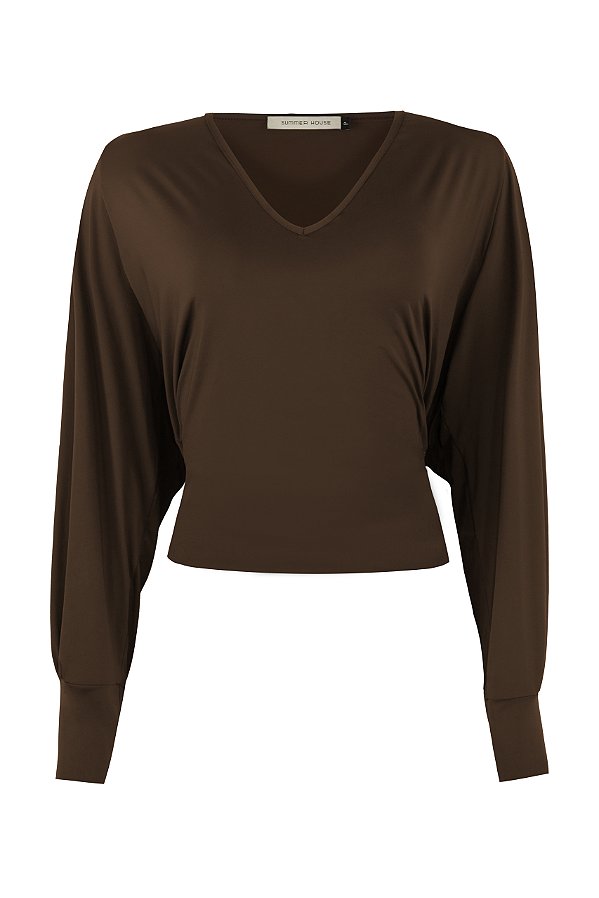 Blusa Florenza Weekend Cacau