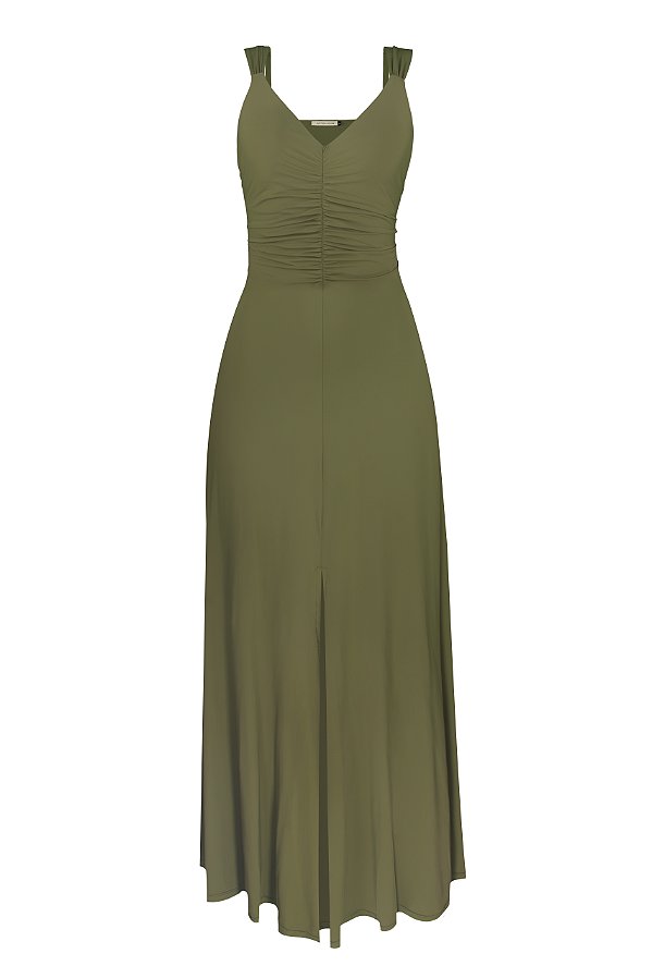 Vestido Coralisse Verde Militar