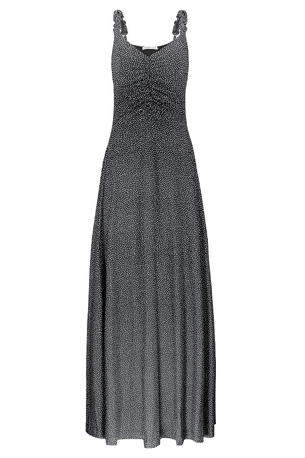 Vestido Thalyssa Pois Preto