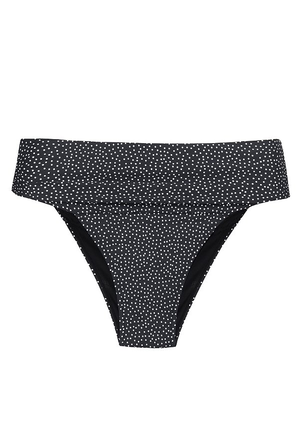 Calcinha Los Roques Pois Preto