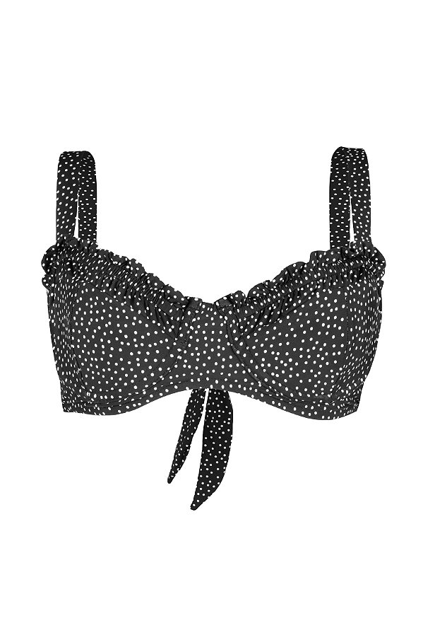 Top Sailor Pois Preto