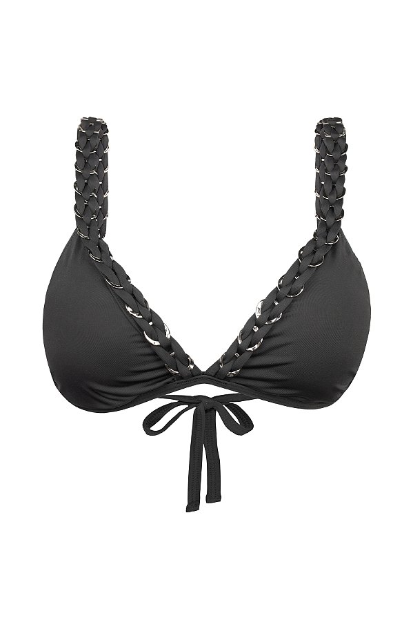 Top St Barts Preto Solstice