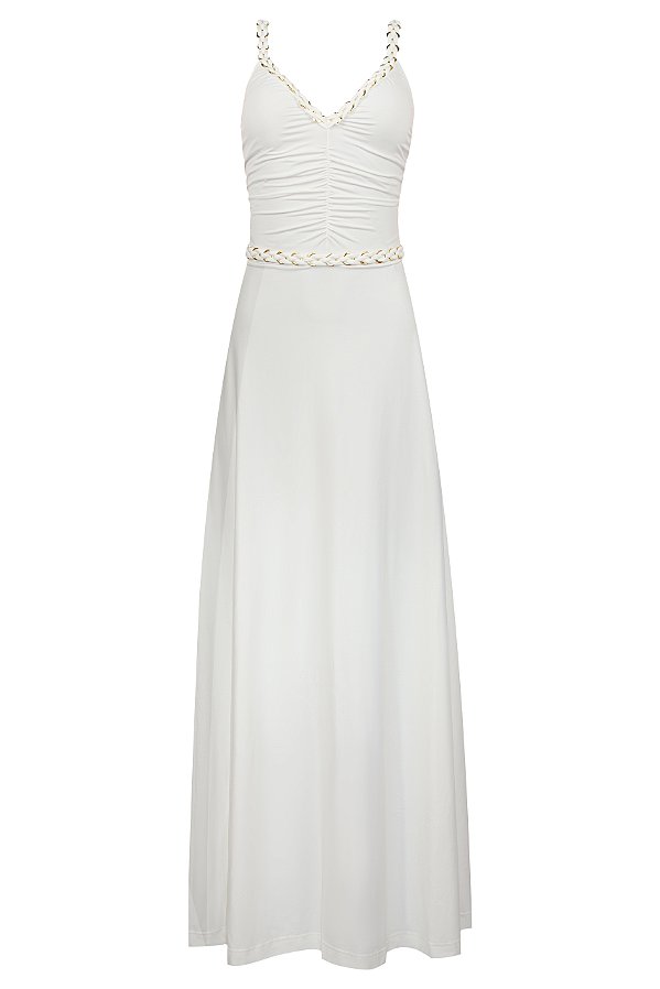 Vestido Thalyssa Off White Solstice