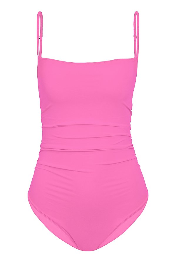 Maiô Luna Fuchsia Plissé