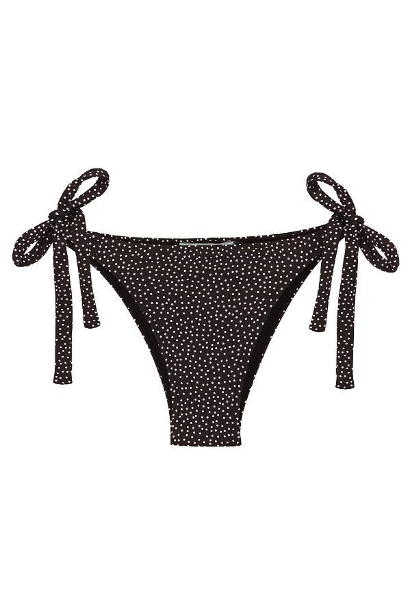 Calcinha Atlântico Frou-Frou Pois Cacau