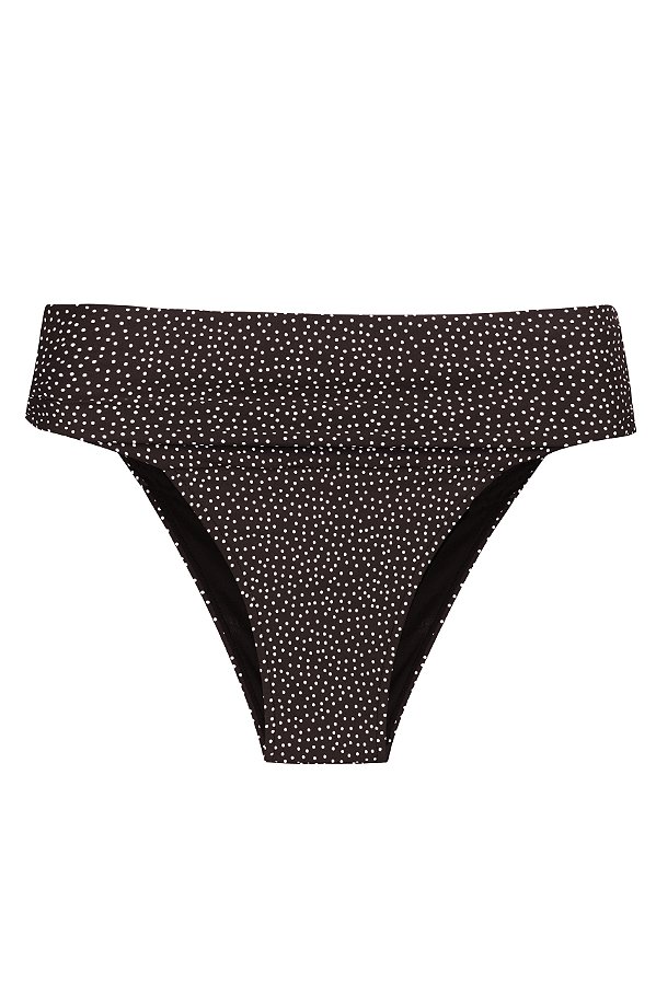 Calcinha Los Roques Frou-Frou Pois Cacau