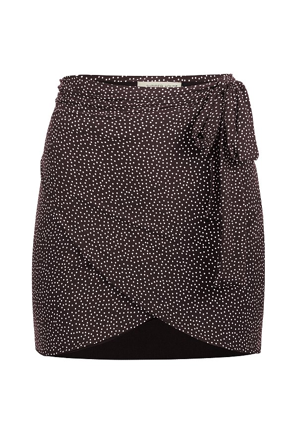 Pareô Bonete Pois Cacau