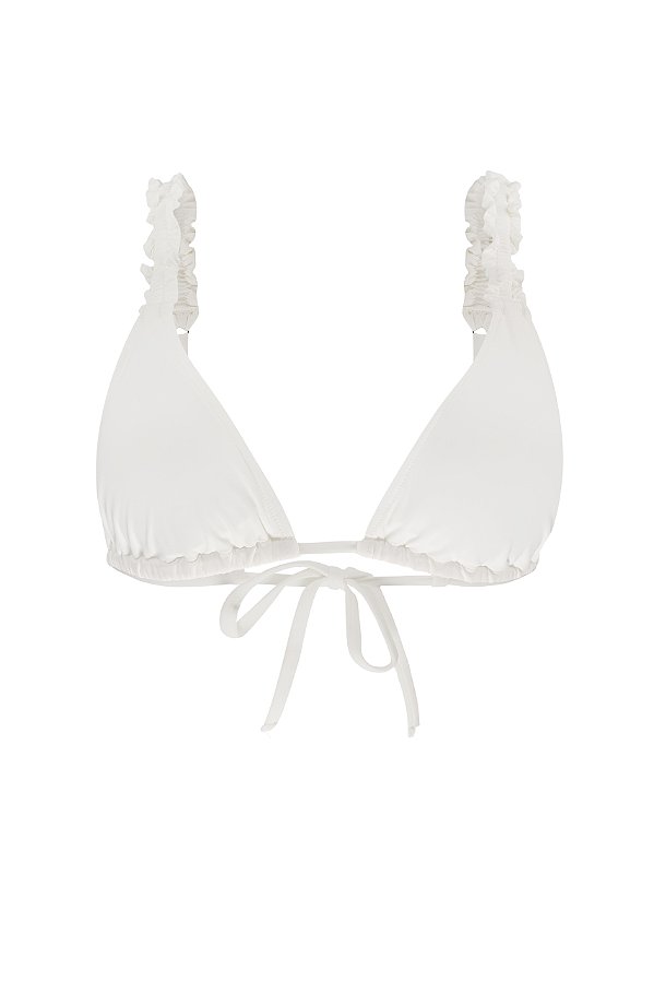 Top Tydra Frou-Frou Off White