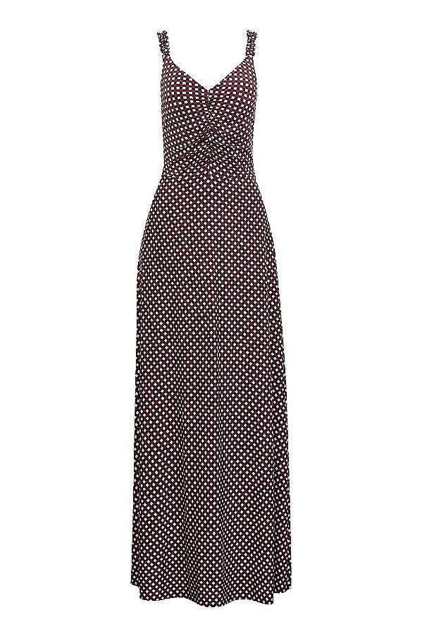 Vestido Thalyssa Vichy Azul Marinho