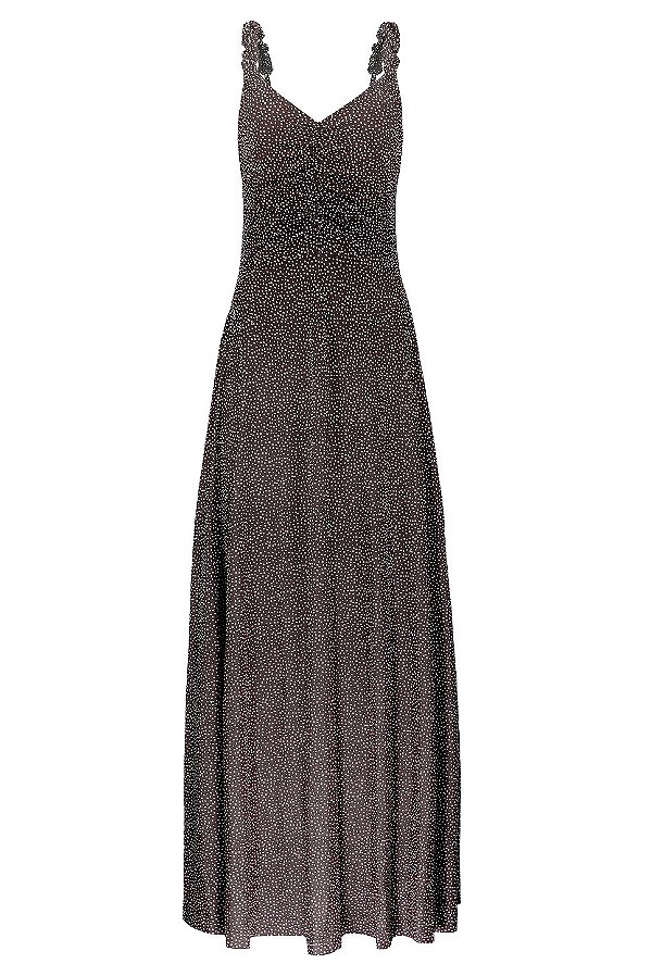 Vestido Thalyssa Pois Cacau