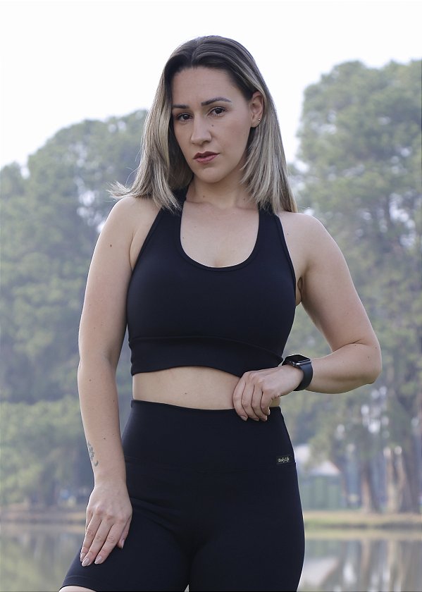 Top Nadador Preto - Power