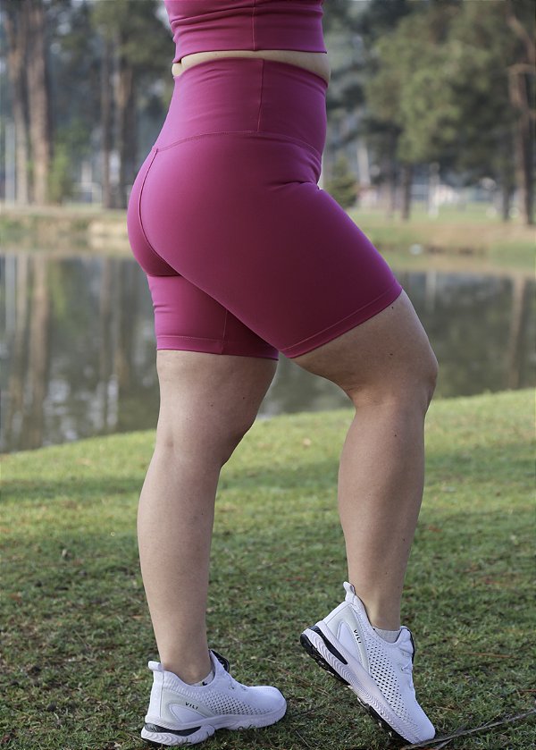 Shorts Meia Coxa Fúcsia - Power