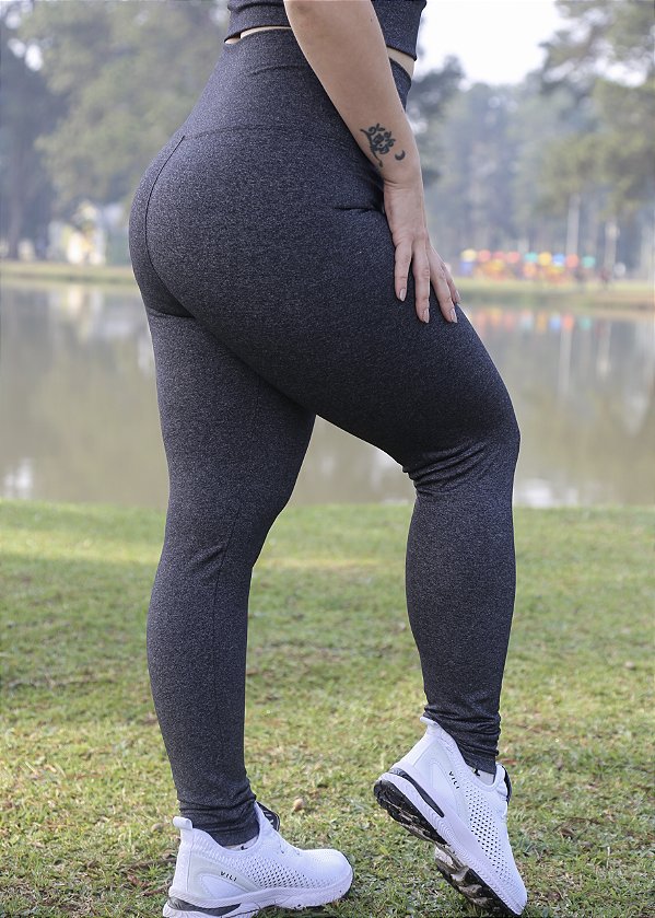 Legging Grafite - Power Confort