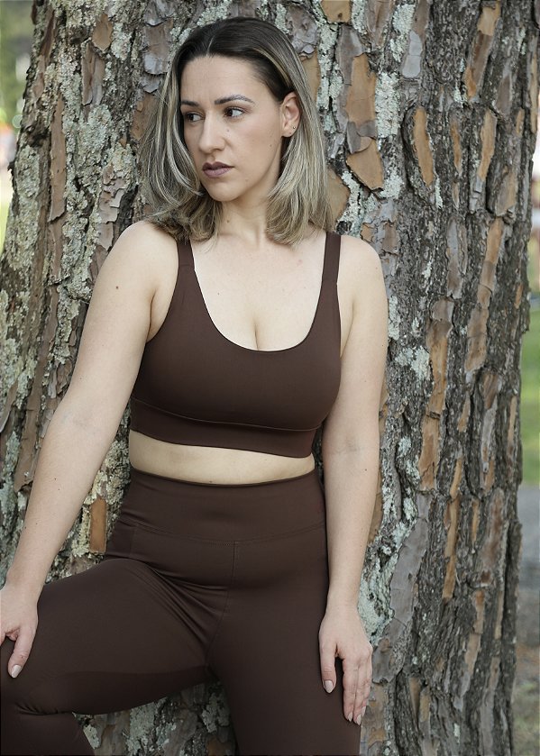 Top Regata Toffee - Poliamida