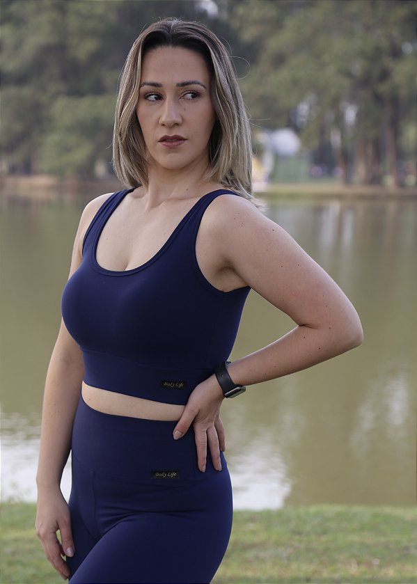 Top Regata Azul Marinho - Power