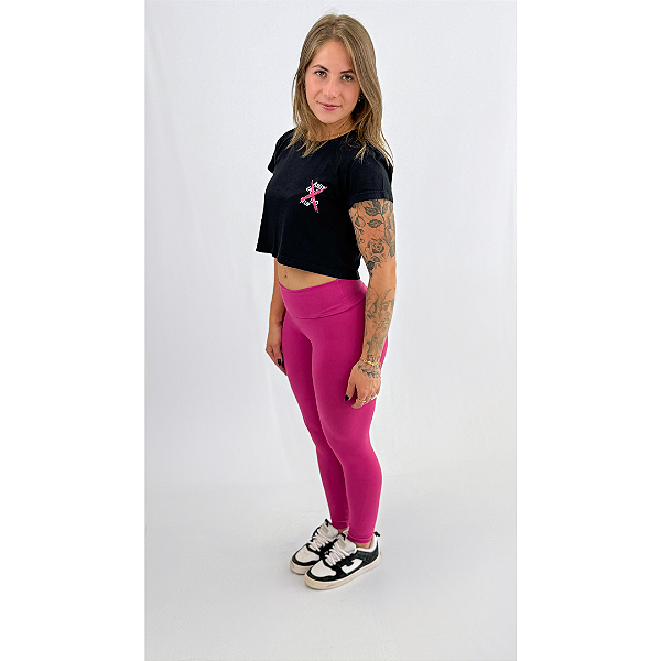 Cropped Anti LPO Club Preto