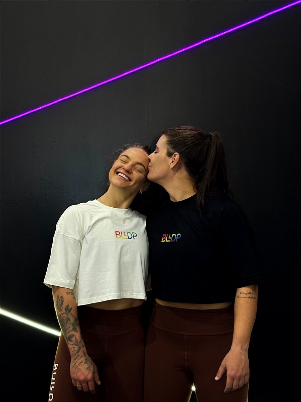 Cropped Oversized Pride