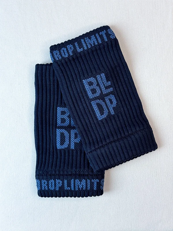 Munhequeira Canelada Azul Marinho Bulldrop