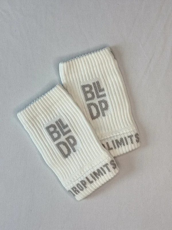 Munhequeira Canelada Branca Bulldrop