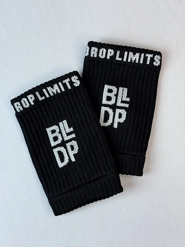 Munhequeira Canelada Preta Bulldrop