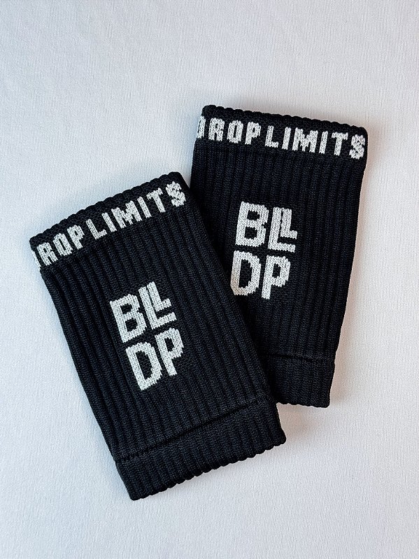 Munhequeira Canelada Preta Bulldrop