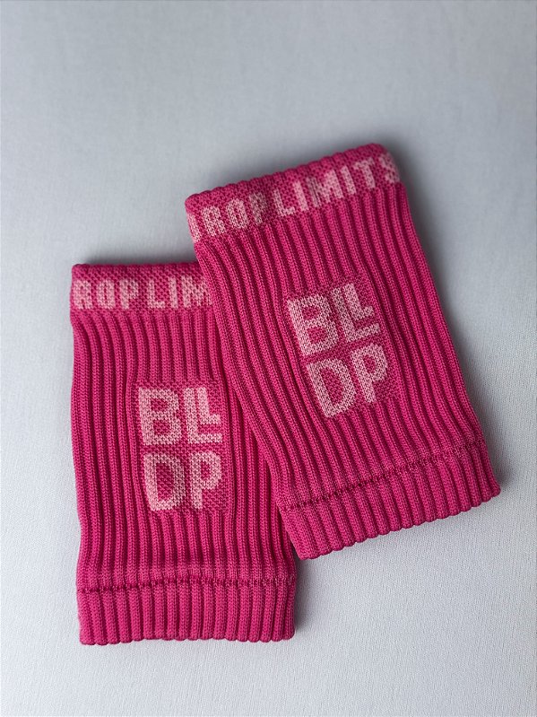 Munhequeira Canelada Rosa Bulldrop