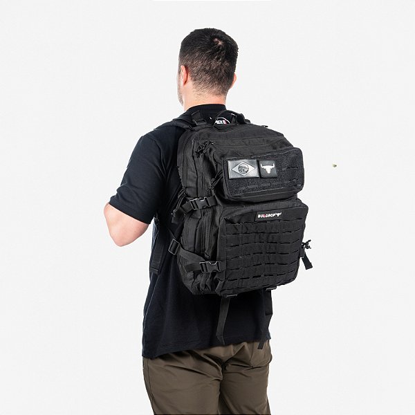 Mochila Tática Blackout Bulldrop