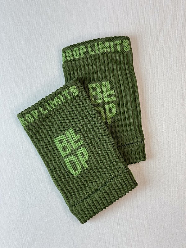 Munhequeira Canelada Verde Bulldrop