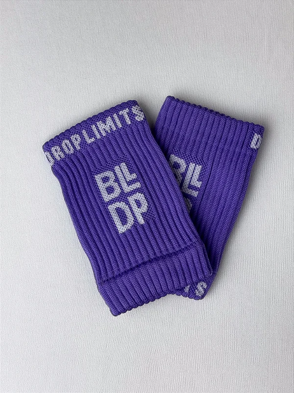 Munhequeira Canelada Roxa Bulldrop