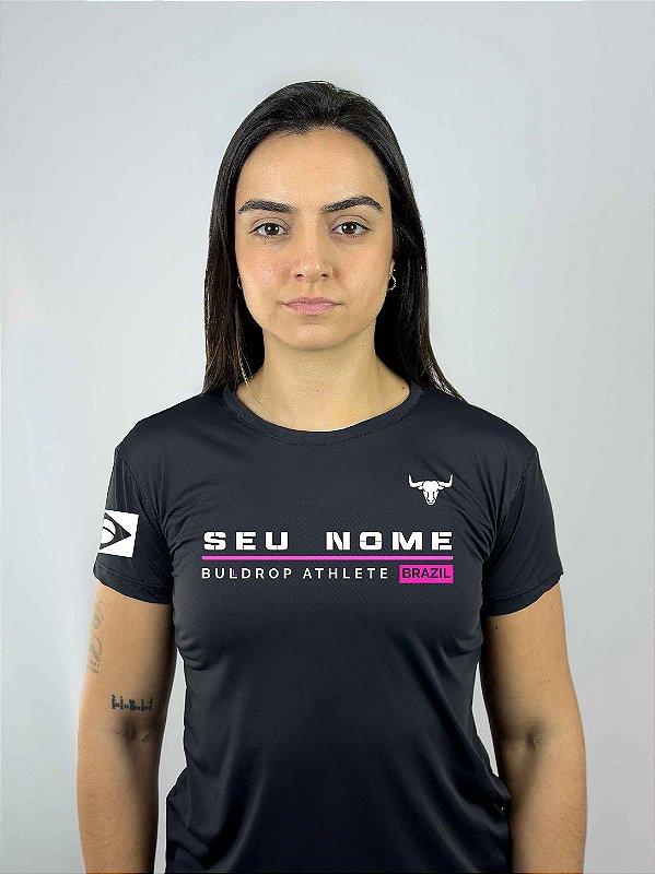 Camiseta Poliamida Personalizada Feminina