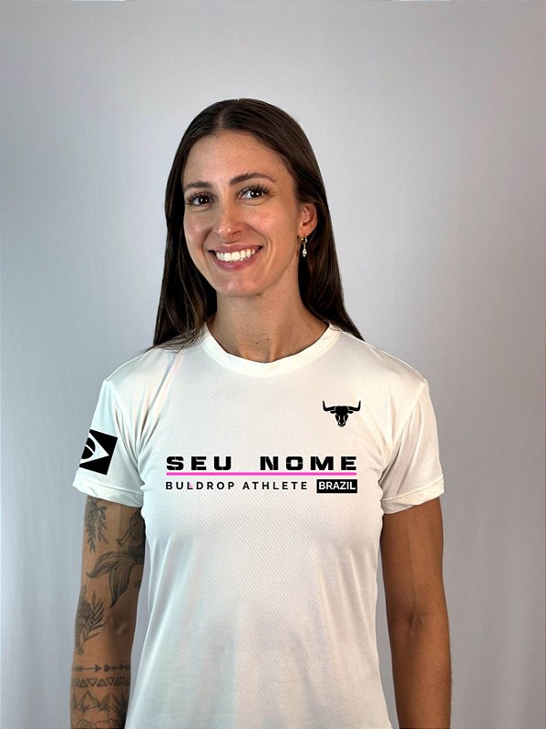 Camiseta Poliamida Personalizada Feminina