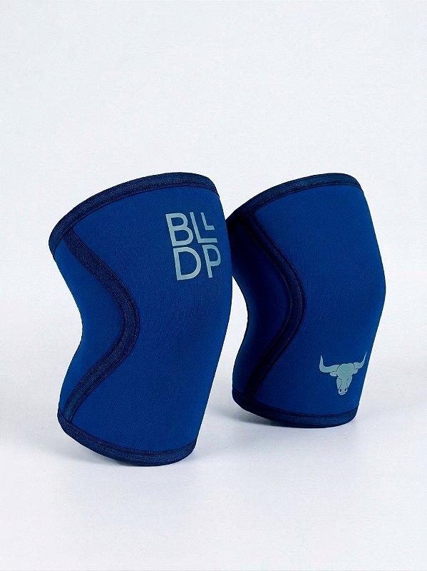 Joelheira Neoprene 7mm Azul Monocromático