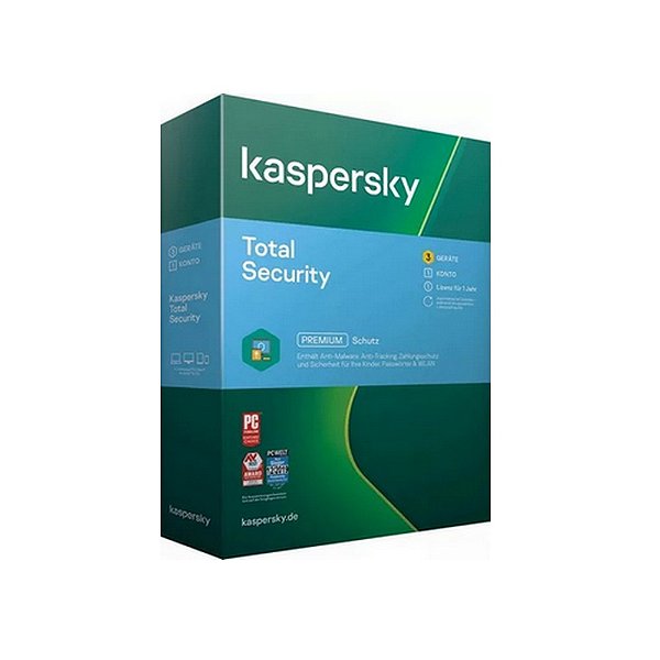 Kaspersky Total Security 3 disp. 12 meses via download