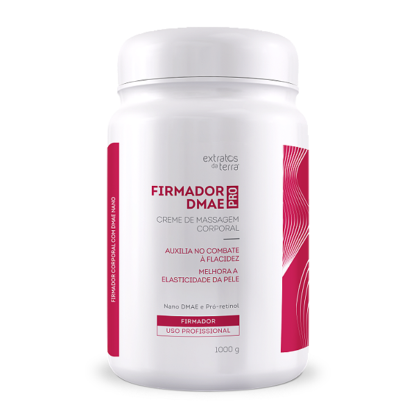 Firmador DMAE PRO Creme de Massagem Corporal 1000 g Extratos da terra