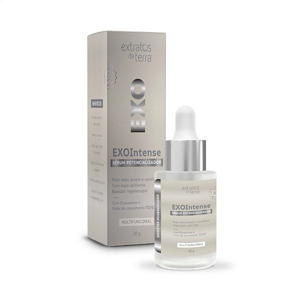 EXOIntense Sérum Potencializador de tratamentos faciais e corporais 30 ml Extratos da Terra