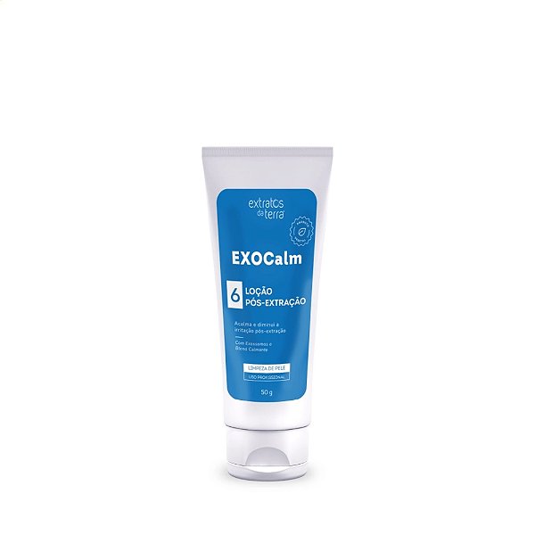 EXOCalm Loção Pós-Extração para limpeza de pele 50 g Extratos da Terra