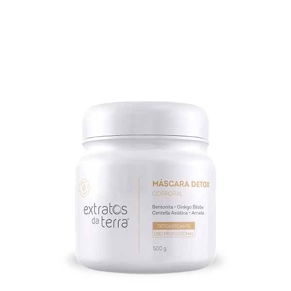 Máscara Detox Corporal 500 g Extratos da Terra