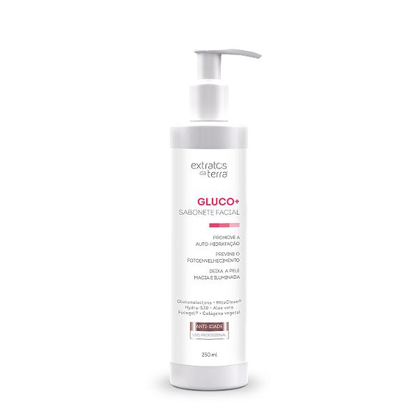 Sabonete Facial Anti-idade - Gluco + 250 ml Extratos da Terra