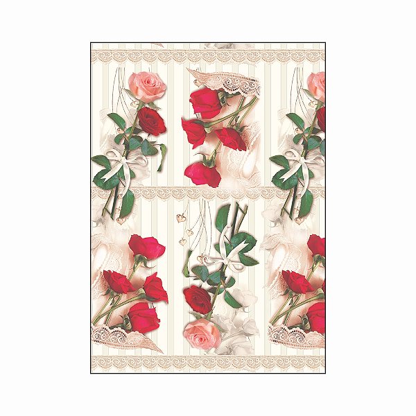 SACO DE PRESENTE RECANTO DAS ROSAS 44X59 C/50