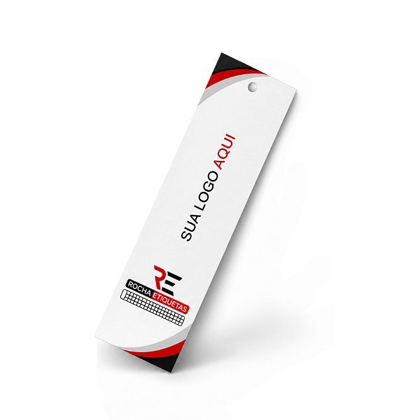 2.000 UND de Tag Personalizada 90X25mm