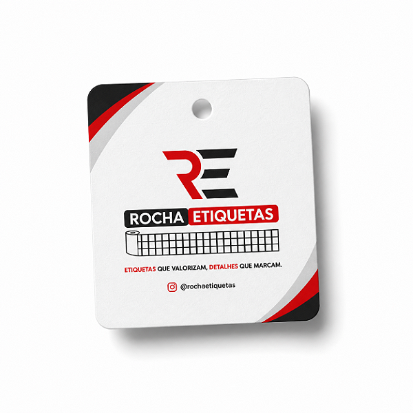 2.000 unidade de Tag Mini Personalizada