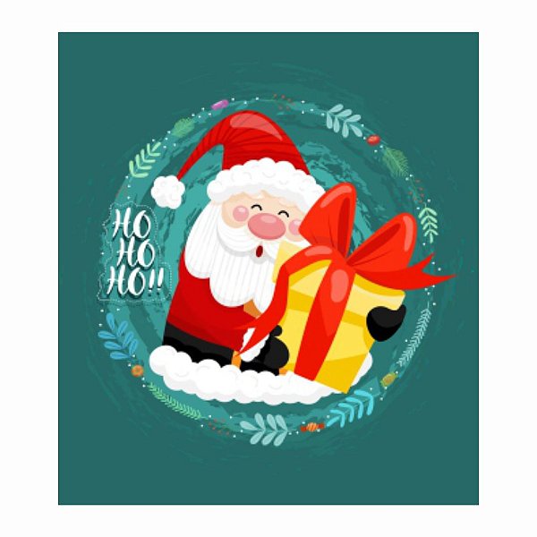 Cartão de Feliz Natal 99X88cm C/25 und. - Modelo 398975648