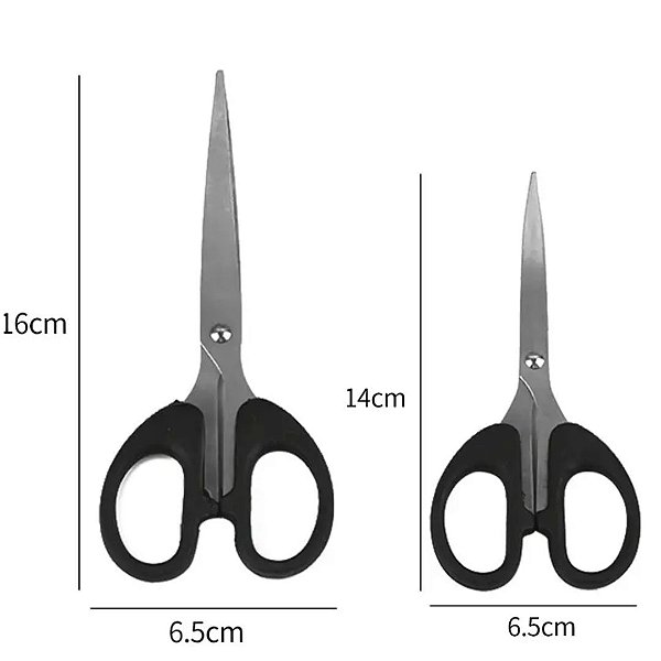 Tesoura Multiuso Precisão Escolar/Viagem