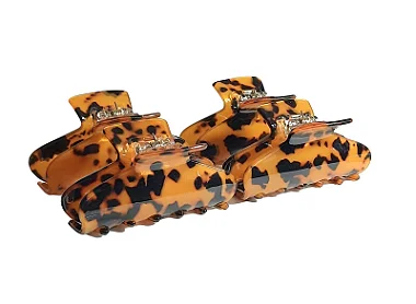 Piranha de Acrílico p/ Cabelo 7 cm - Pct c/ 12 - Y555-WY-6F