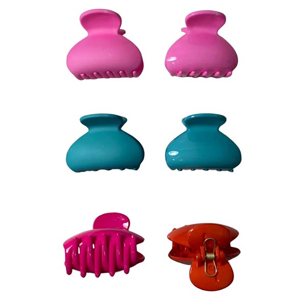 Piranha de Nylon Inquebrável 6 cm - Fosca e Brilhante - Pct c/ 12 - 6169-NWT2