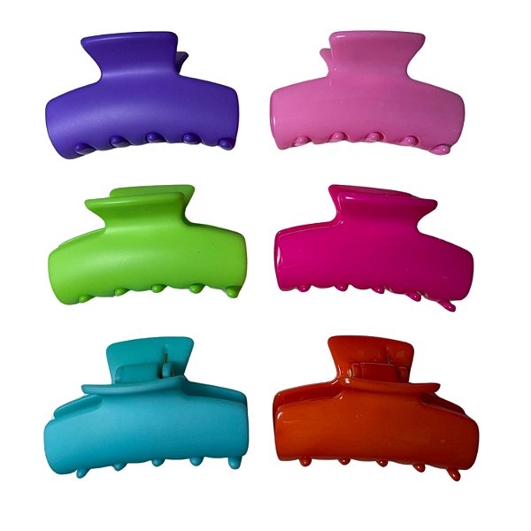 Piranha de Nylon Inquebrável 6 cm - Fosca e Brilhante - Pct c/ 12 - 6137-NWT2