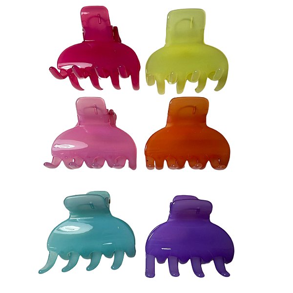 Piranha de Nylon Inquebrável  8 cm Brilhante - Pct c/ 12 - 6129L-NWR2