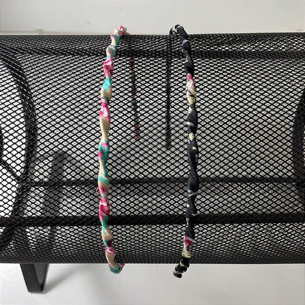 Tiara de Metal para Cabelo - 0.5x14x12cm - 12 Peças