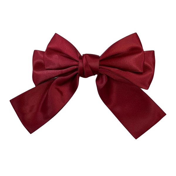 Presilha de Tecido e Metal para Cabelo 7.5 cm - Pct c/ 12